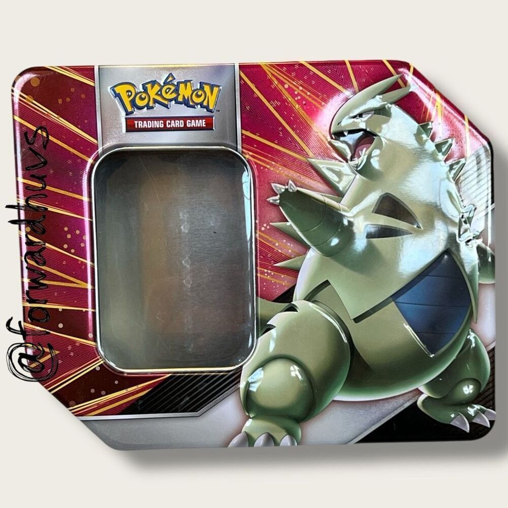 Pokémon V Strikers Tin – Tyranitar V (Empty Collector’s Tin)